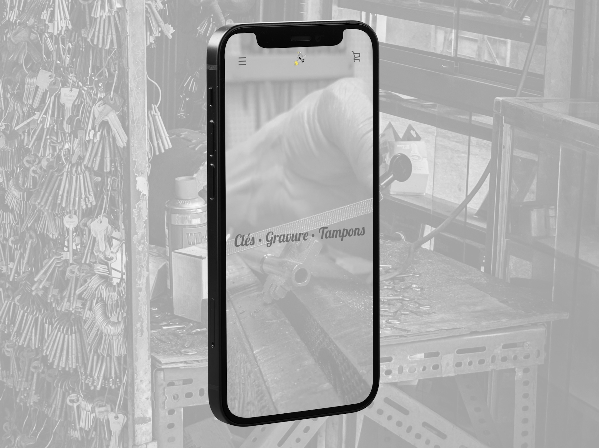 Site vitrine pour un serrurier